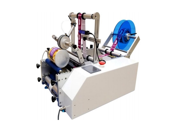 半自動圓瓶貼標機